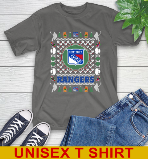 New York Rangers Merry Christmas NHL Hockey Loyal Fan T-Shirt 10