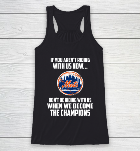 MLB New York Mets Baseball We Become The Champions Racerback Tank