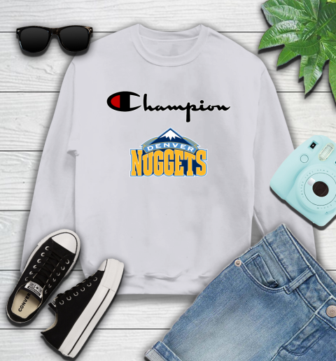NBA Basketball Denver Nuggets Champion Shirt Youth Sweatshirt 2
