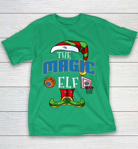 Orlando Magic Christmas ELF Funny NBA Youth T-Shirt 3