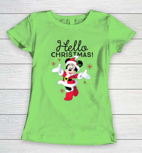 Minnie mouse christmas sales shirt womens