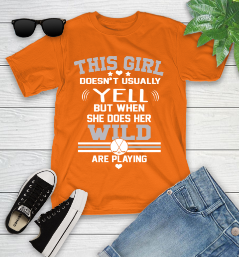 Minnesota Wild NHL Hockey I Yell When My Team Is Playing Youth T-Shirt 9
