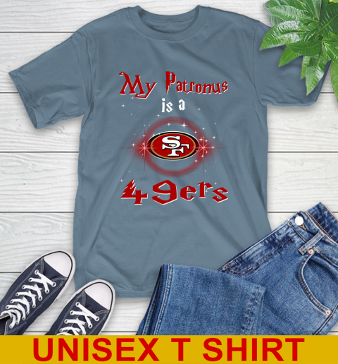 NFL Football Harry Potter My Patronus Is A San Francisco 49ers T-Shirt 9 NFL Football Harry Potter My Patronus Is A San Francisco 49ers T-Shirt - Image 9