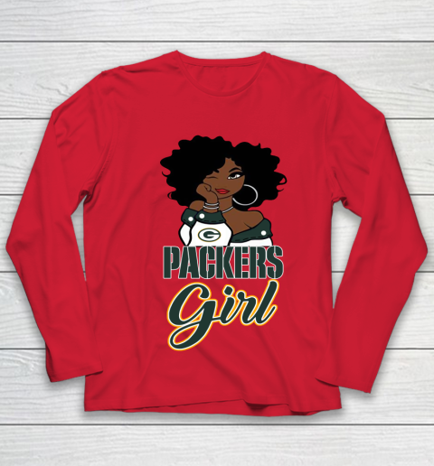 Green Bay Packers Girl NFL Youth Long Sleeve 10