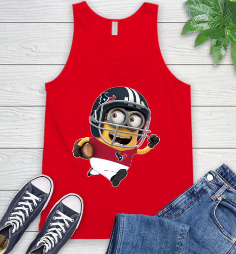 NFL Houston Texans Minions Disney Football Sports Tank Top 6