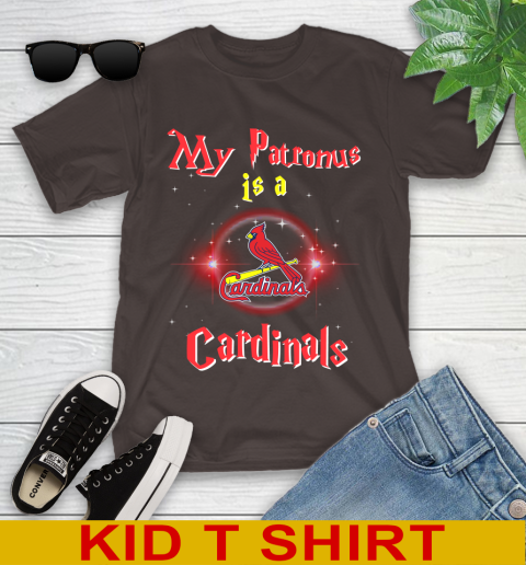 MLB Baseball Harry Potter My Patronus Is A St.Louis Cardinals Youth T-Shirt 6