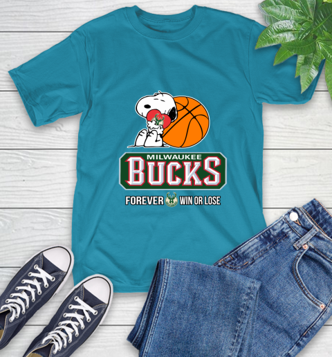 NBA The Peanuts Movie Snoopy Forever Win Or Lose Basketball Milwaukee Bucks 8