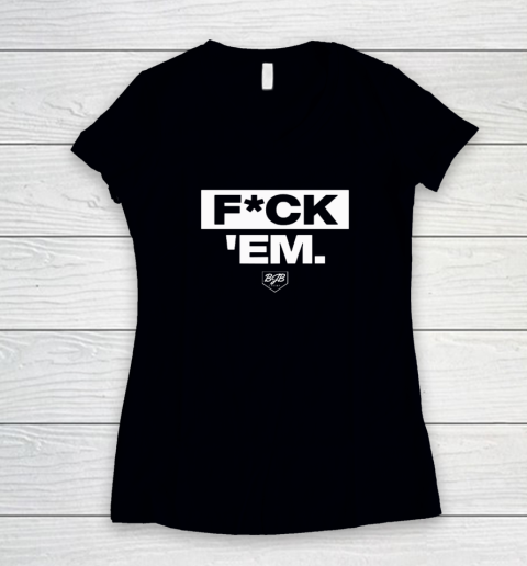 Jarren Duran Fuck Em Women's V-Neck T-Shirt