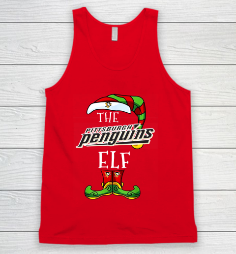 Pittsburgh Penguins Christmas ELF Funny NHL Tank Top 5