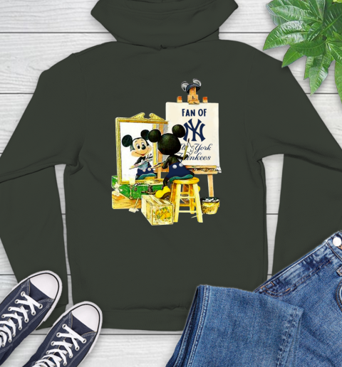 MLB Baseball New York Yankees Mickey Drawing Shirt 24