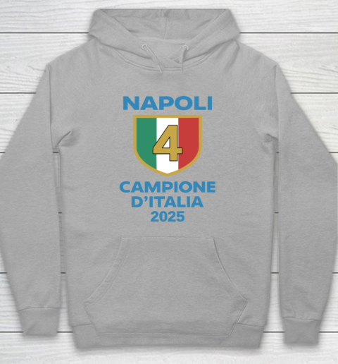 Napoli Campione D'Italia 2025 Hoodie 4