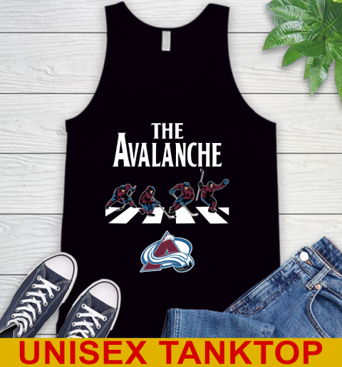 NHL Hockey Colorado Avalanche The Beatles Rock Band Shirt Tank Top
