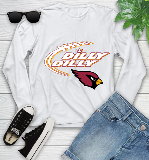 NFL Arizona Cardinals Dilly Dilly Football Sports Youth Long Sleeve
