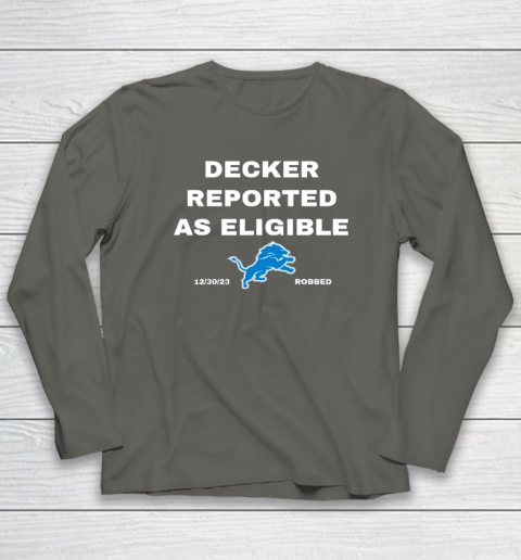 Decker Reported As Eligible Long Sleeve T-Shirt 4