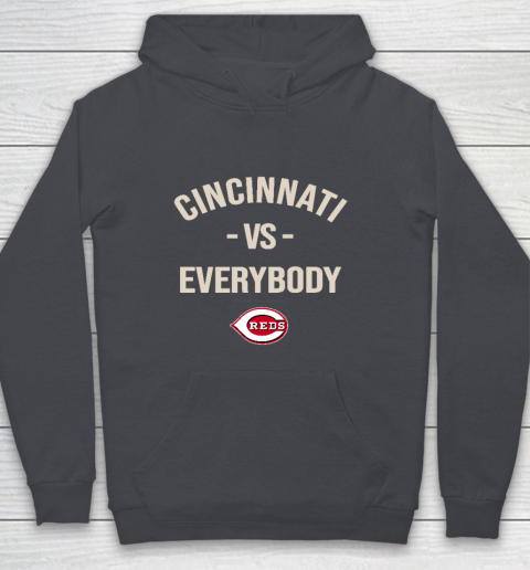 Cincinnati Reds Vs Everybody Youth Hoodie 5