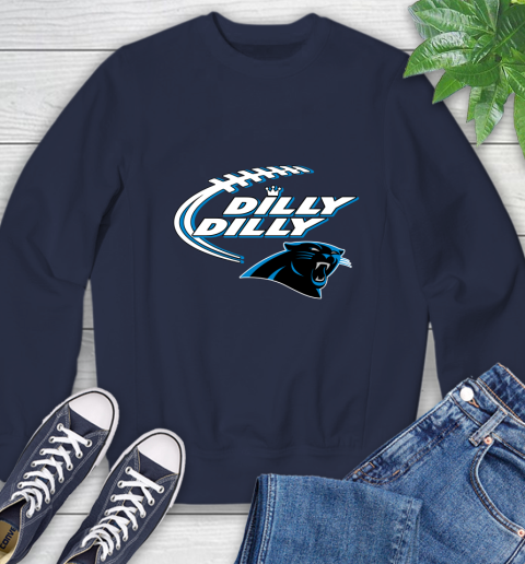 NFL Carolina Panthers Dilly Dilly Football Sports Sweatshirt 3