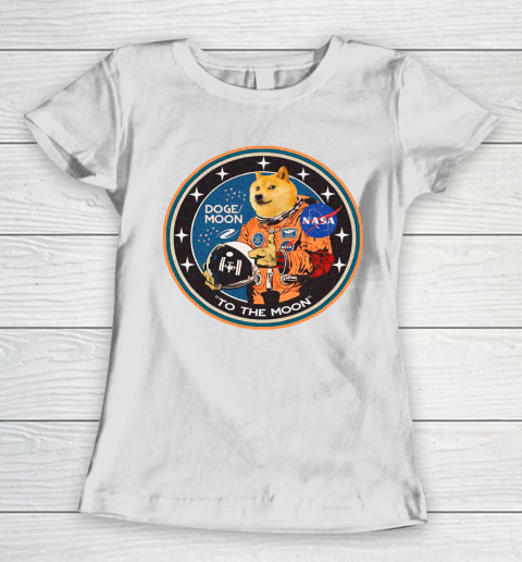 Doge coin To The Moon Women's T-Shirt
