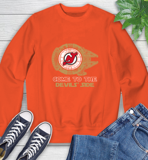 NHL Come To The New Jersey Devils Wars Hockey Sports Sweatshirt 3