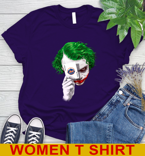 New York Mets MLB Baseball Joker Card Shirt Women's T-Shirt 4