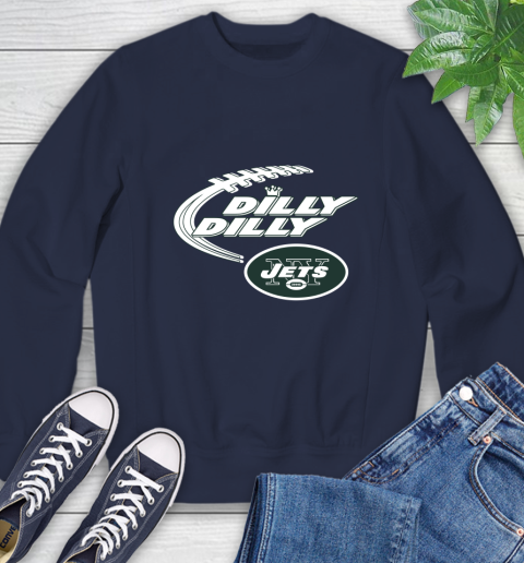NFL New York Jets Dilly Dilly Football Sports Sweatshirt 3