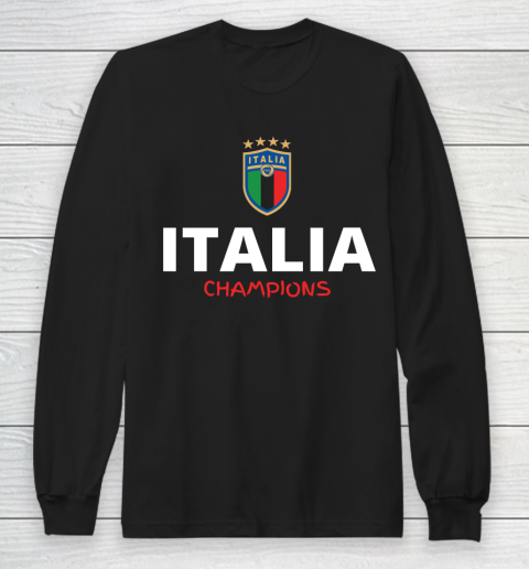 Italia Champions, Italy Euro 2020 Champions, Italy Football Team Long Sleeve T-Shirt