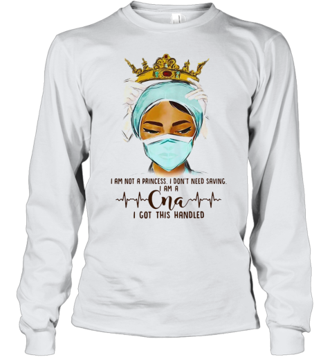 Crown Doctor I Am Not A Princess I Don'T Need Saving I Am A Beat CAN I Got This Handled Youth Long Sleeve