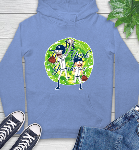MLB New York Yankees Rick And Morty Baseball Sports Hoodie 11