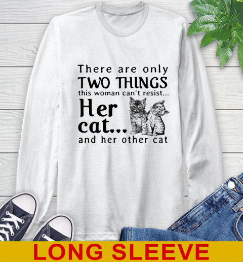 There are only two things this women can't resit her cat.. and cat 169