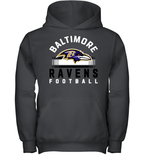 Men's Starter Purple Baltimore Ravens Prime Time Youth Hoodie