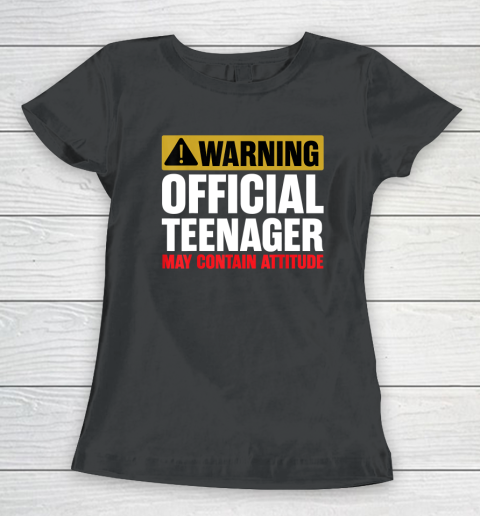 13 Birthday Official Teenager Boy 13yr Math 13th Birthday Women's T-Shirt