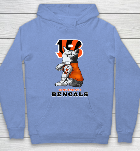 NFL Football My Cat Loves Cincinnati Bengals Hoodie 8