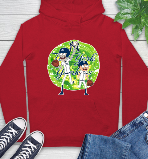 MLB New York Yankees Rick And Morty Baseball Sports Hoodie 10