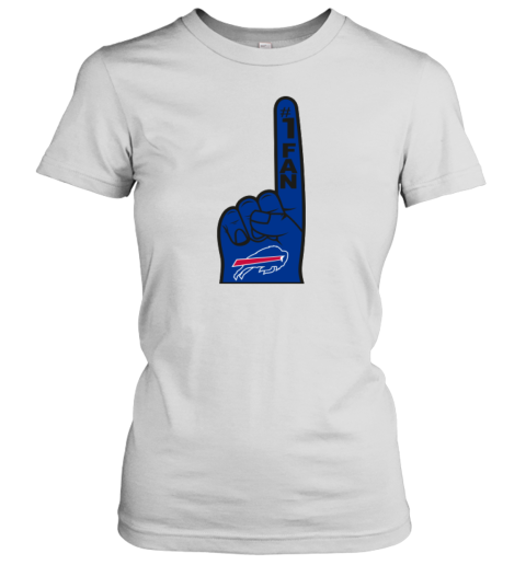 Buffalo Bills Number 1 Fan Women's T-Shirt