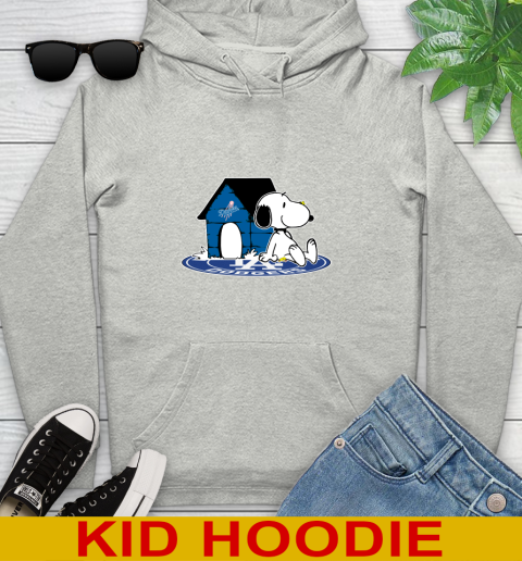 MLB Baseball Los Angeles Dodgers Snoopy The Peanuts Movie Shirt Youth Hoodie