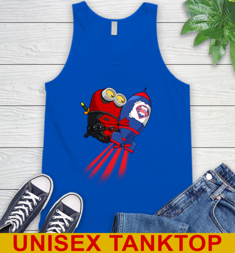 MLB Baseball Philadelphia Phillies Deadpool Minion Marvel Shirt Tank Top 4