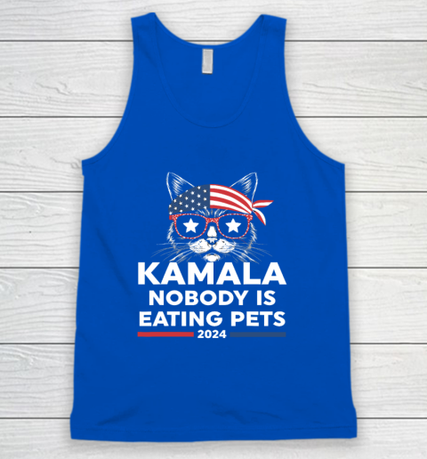 Harris Walz 2024  Nobody Is Eating Pets Tank Top 3