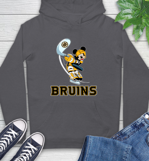 NHL Hockey Boston Bruins Cheerful Mickey Mouse Shirt Hoodie 7