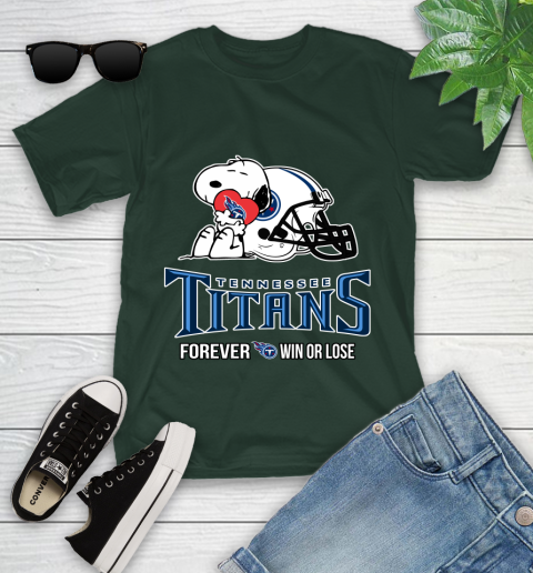 NFL The Peanuts Movie Snoopy Forever Win Or Lose Football Tennessee Titans 107