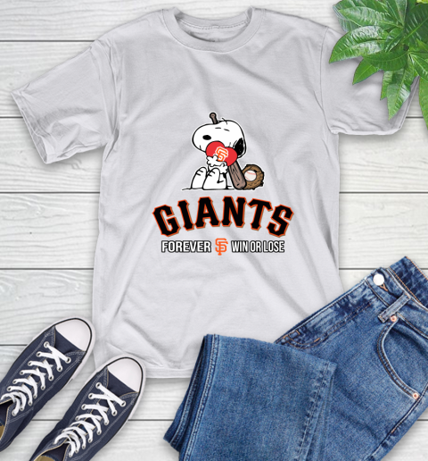 MLB The Peanuts Movie Snoopy Forever Win Or Lose Baseball San Francisco Giants 12
