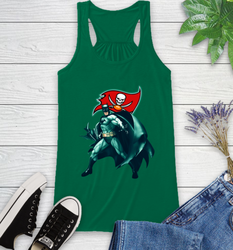 NFL Batman Football Sports Tampa Bay Buccaneers Racerback Tank 7