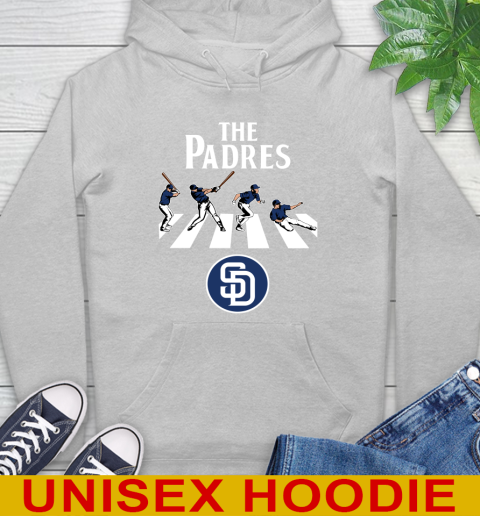 MLB Baseball San Diego Padres The Beatles Rock Band Shirt Hoodie 6