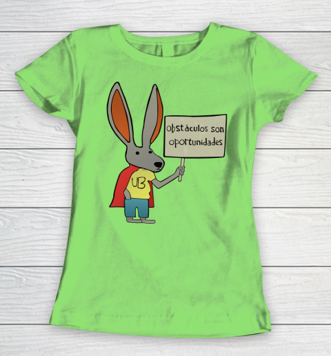 Rick Flag Shirt  Ultra Bunny with a Sign Women's T-Shirt 5