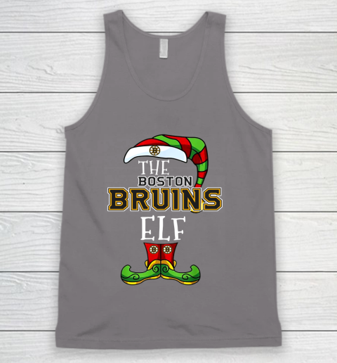 Boston Bruins Christmas ELF Funny NHL Tank Top 6