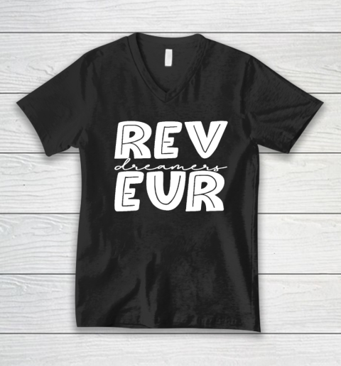 Reveur House of Dreamers, RCA Houses, Dreamer School Spirit V-Neck T-Shirt