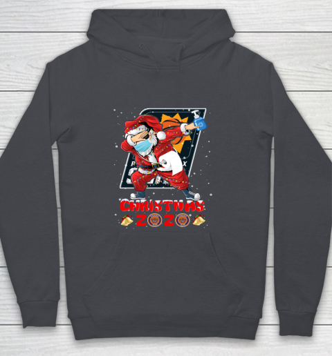 Phoenix Suns Funny Santa Claus Dabbing Christmas 2020 NBA Youth Hoodie 5