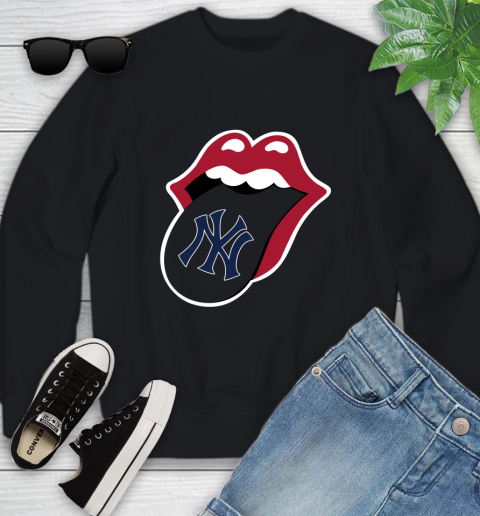 New York Yankees MLB Baseball Lips I Root For My Team Adoring Fan 116