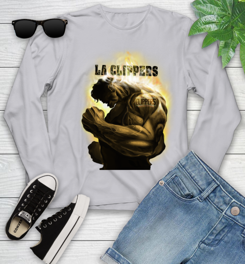 LA Clippers NBA Basketball Hulk Marvel Avengers Sports Youth Long Sleeve 5