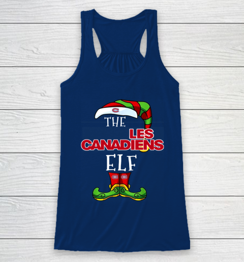 Montreal Canadiens Christmas ELF Funny NHL Racerback Tank 6