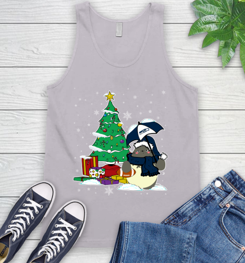 Seattle Seahawks NFL Football Cute Tonari No Totoro Christmas Sports Tank Top 3