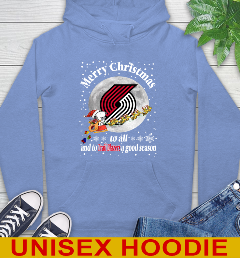 Portland Trail Blazers Merry Christmas To All And To Trail Blazers A Good Season NBA Basketball Sports Hoodie 11